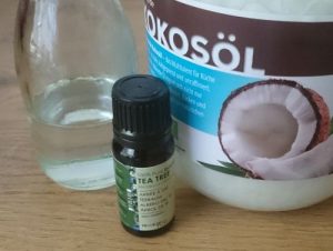 Kokosöl und Teebaumöl als natürlicher Mückenschutz